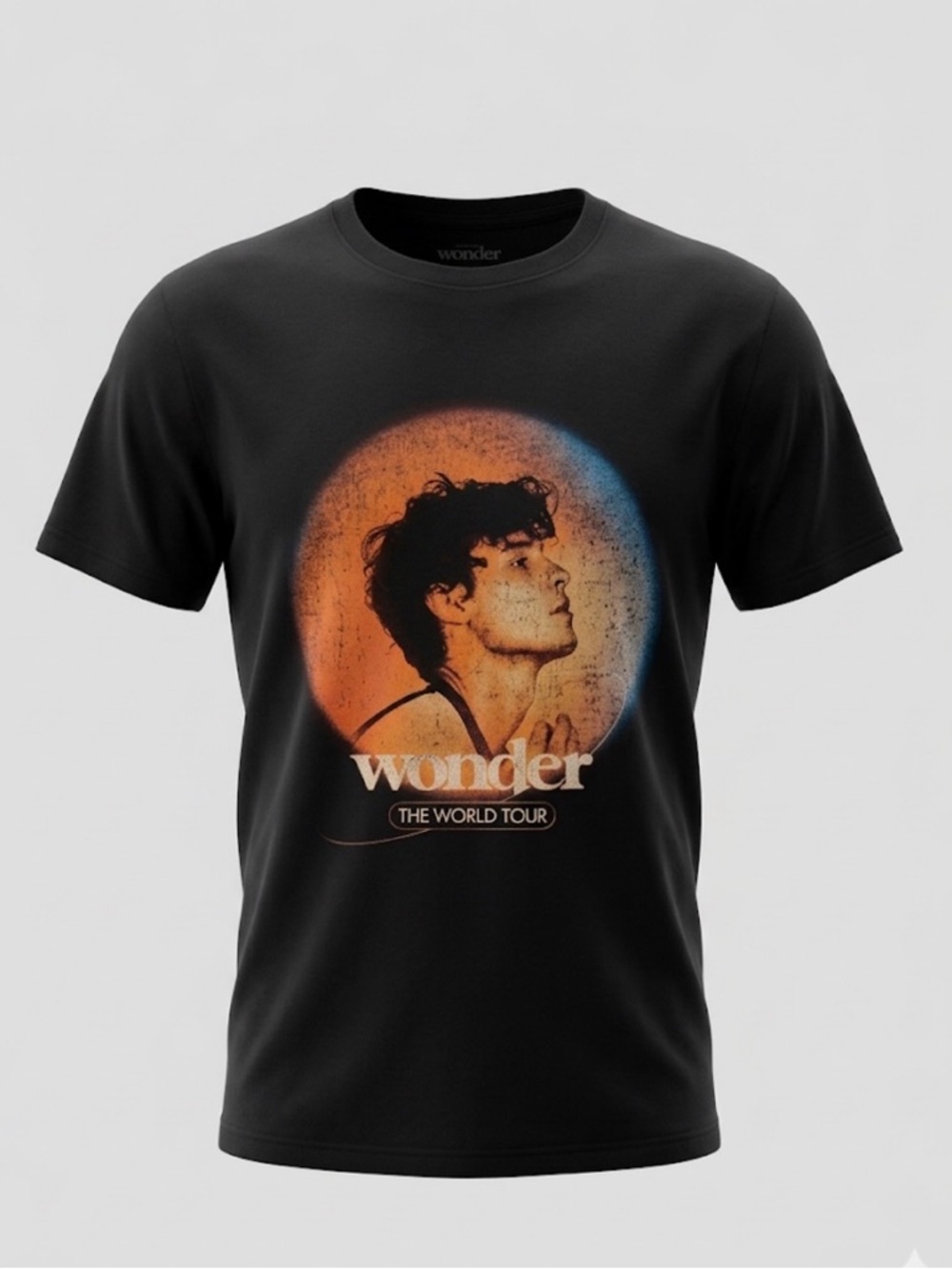 Shawn Mendes Wonder World Tour 2022 Graphic T-Shirt - Large